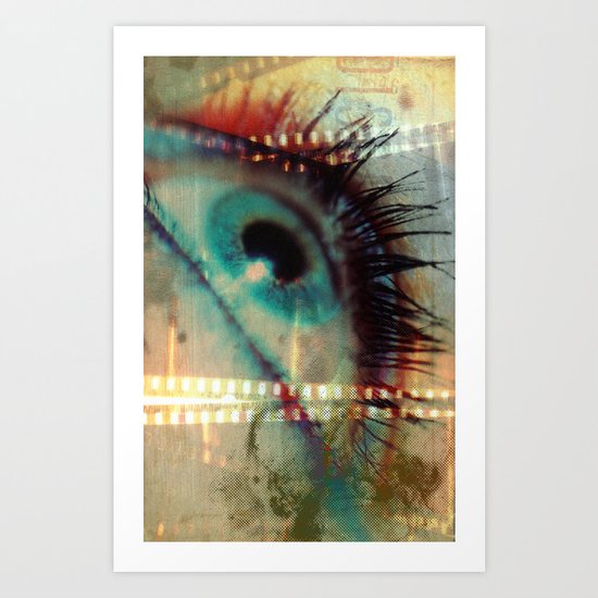Movie! Art Print