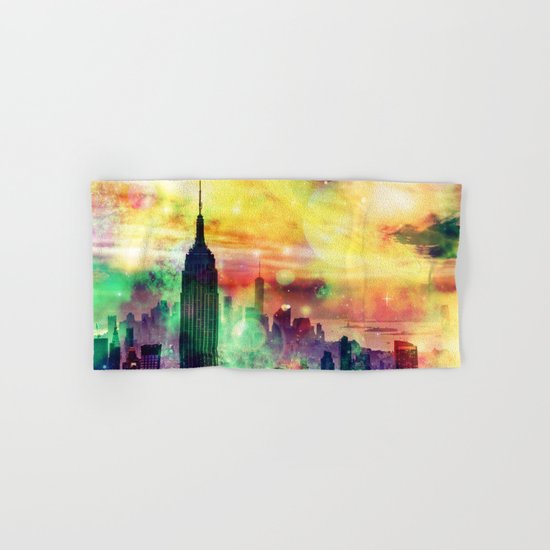 New York Fantasy Hand & Bath Towel