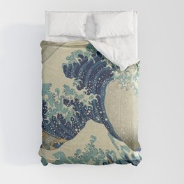 The Great Wave off Kanagawa Comforter