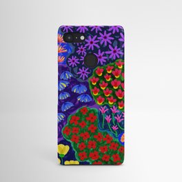 Dark valley of Flowers Android Case