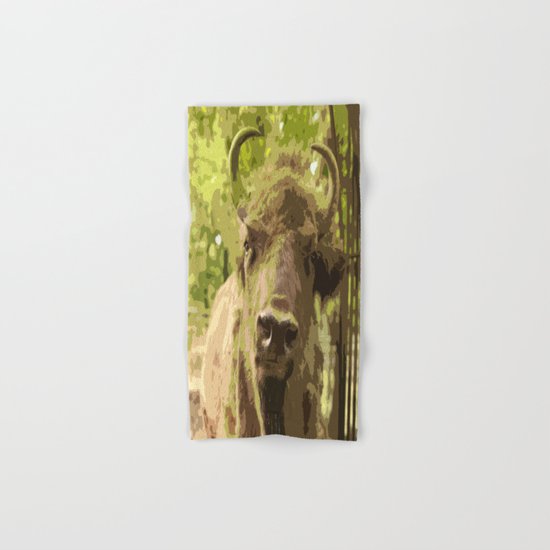 Bull Hand & Bath Towel