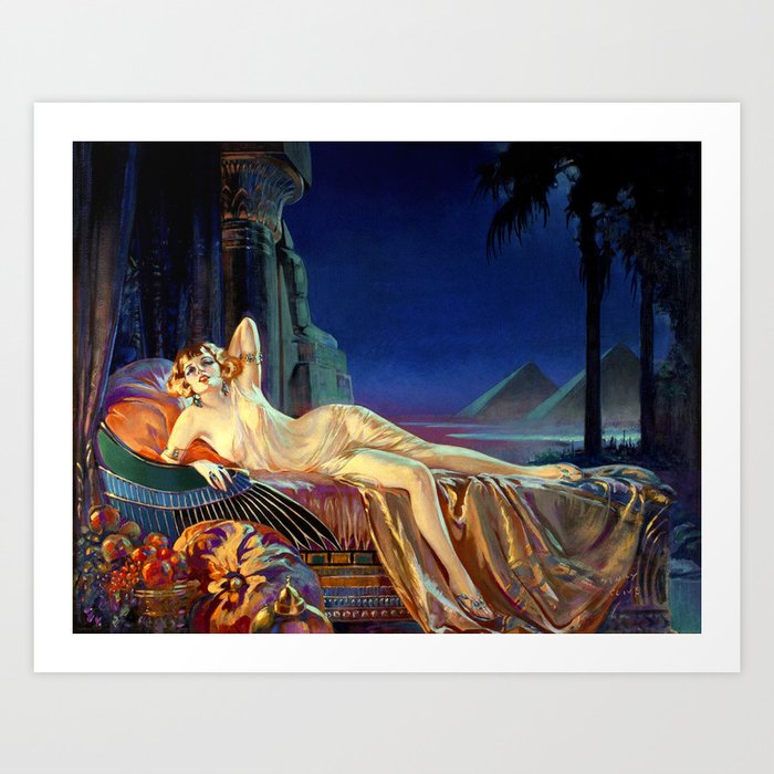 Cleopatra of the Nile by Henry Clive Art Print