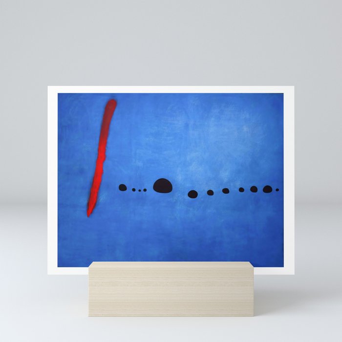 Bleu II (Blue 2) - Joan Miró Mini Art Print