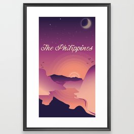 The Philippines  Framed Art Print