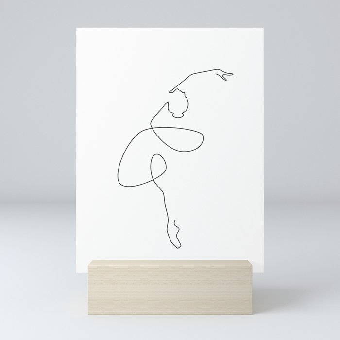 Fine Ballerina Mini Art Print