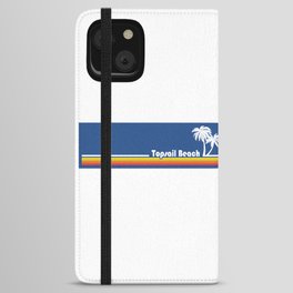 Topsail Beach North Carolina iPhone Wallet Case