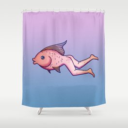 Beautiful Merman Shower Curtain