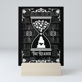 The Reader Tarot Card Mini Art Print