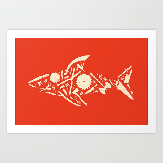 Sharp! Art Print