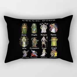 Pagan Celtic Mythology Gods Rectangular Pillow