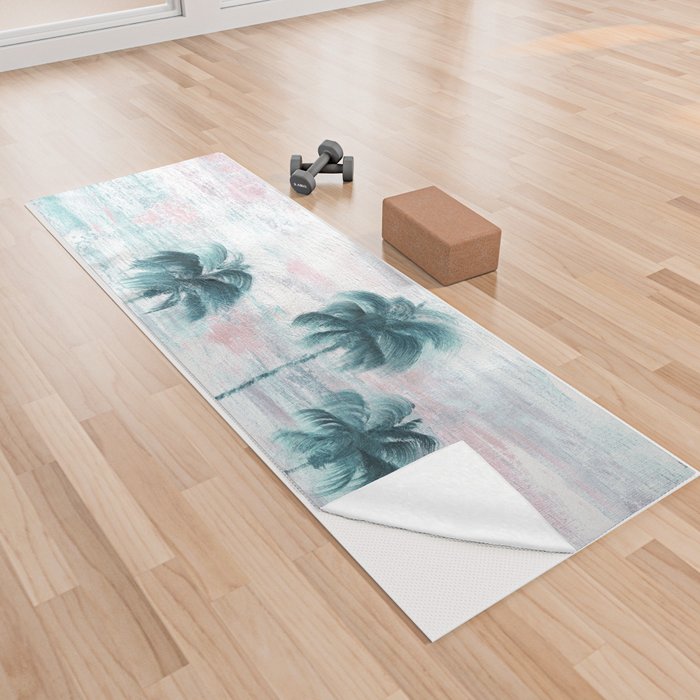 Tres Palmas  Yoga Towel