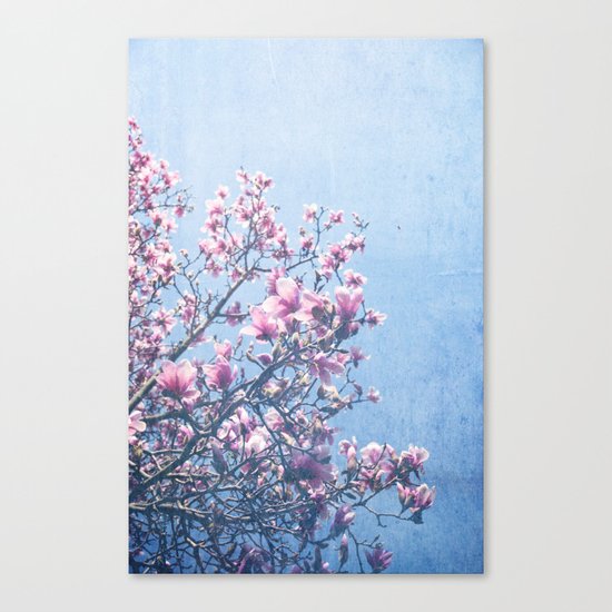 She Bloomed Everywhere She Went Canvas Print