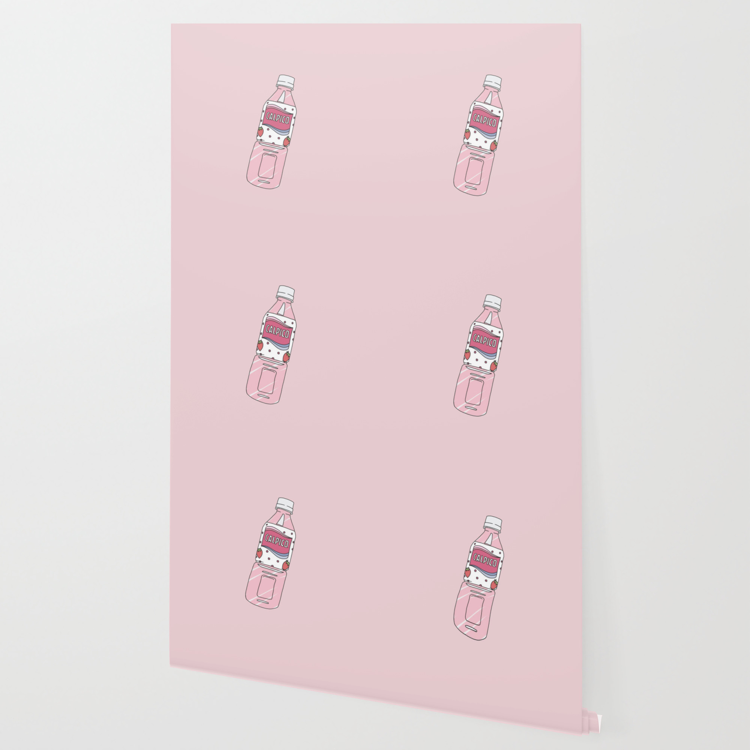 Calpis Strawberry Calpico Wallpaper By Peach Pantone Society6