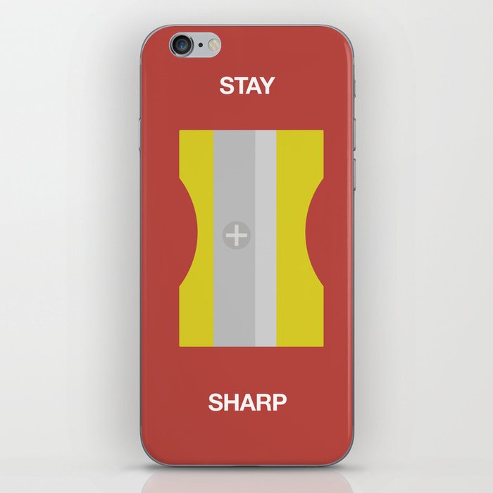 Stay Sharp iPhone Skin