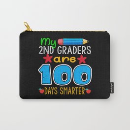 Days Of School 100th Day 100 Teacher 2nd Grader Carry-All Pouch