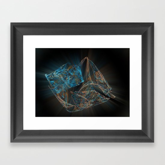 Gravity Framed Art Print