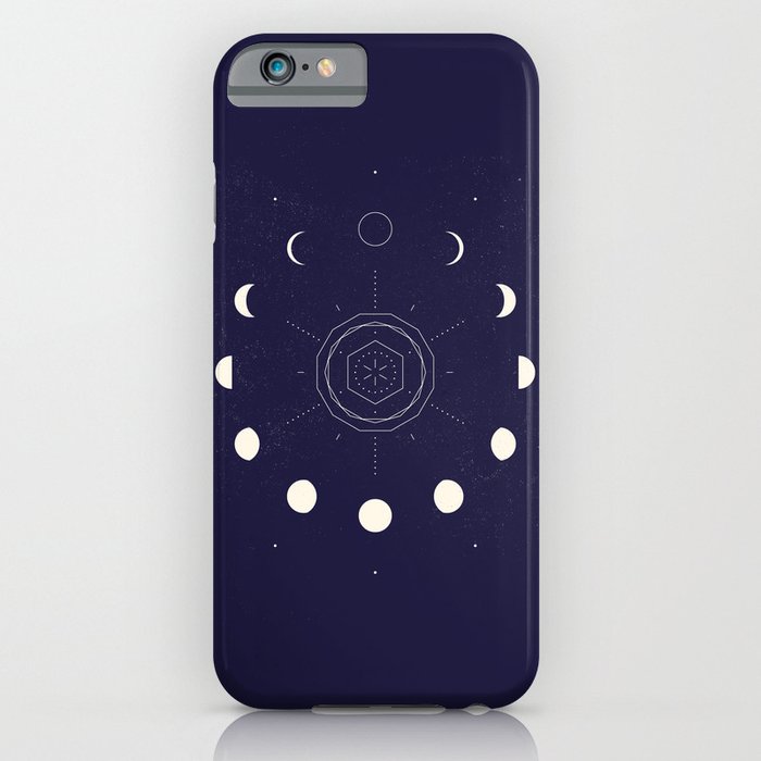 Moon Phases iPhone Case