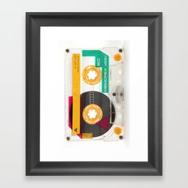 Memorex Tape Framed Art Print