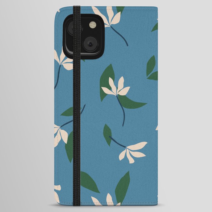 Sprouts | Blue iPhone Wallet Case