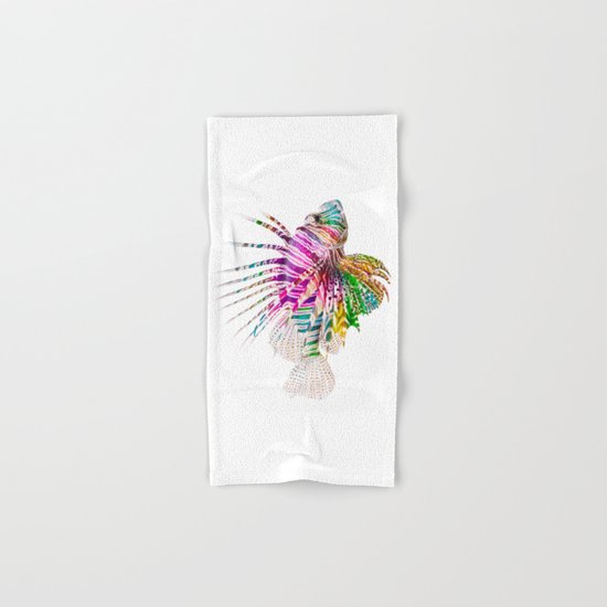 When I Dream of Lionfish Hand & Bath Towel
