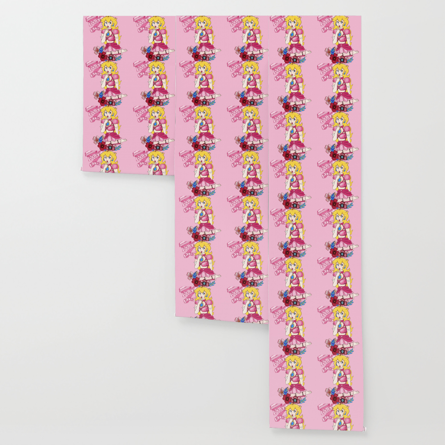 Bad And Boujee Princess Peach Wallpaper By Soapywinston Society6