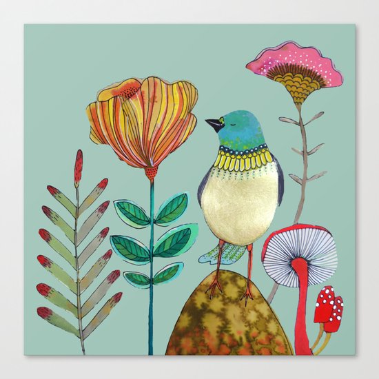 my heart of gold Canvas Print