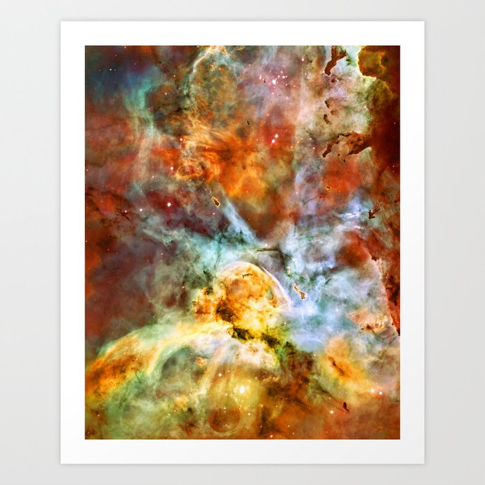 Carina Nebula Art Print