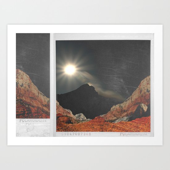 spacy polaroid? Art Print