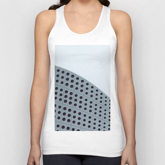Echo grid Unisex Tank Top