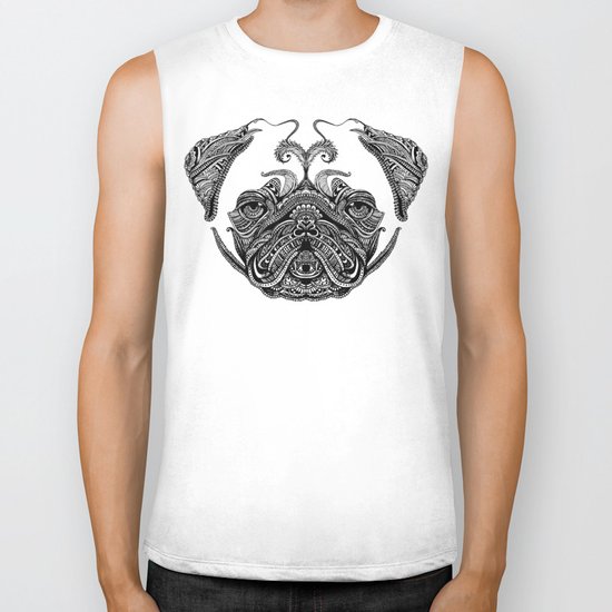 Henna of Pugly Biker Tank