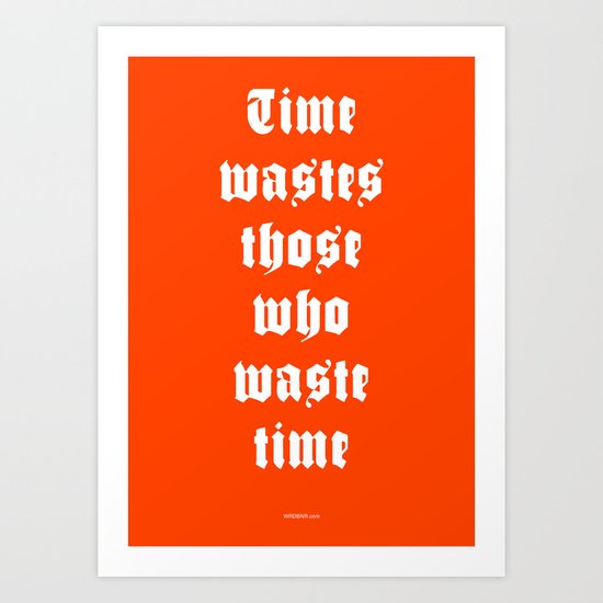 WASTED /2/ Art Print