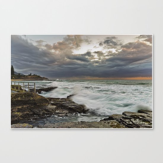 Stormy Morning Canvas Print