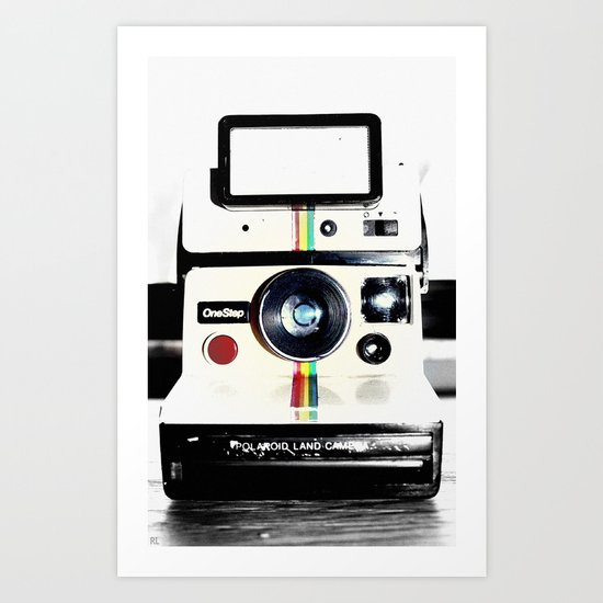 Shake it like a Polaroid picture Art Print