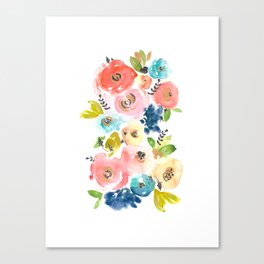 Floral POP! Canvas Print