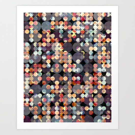 City Lights Art Print
