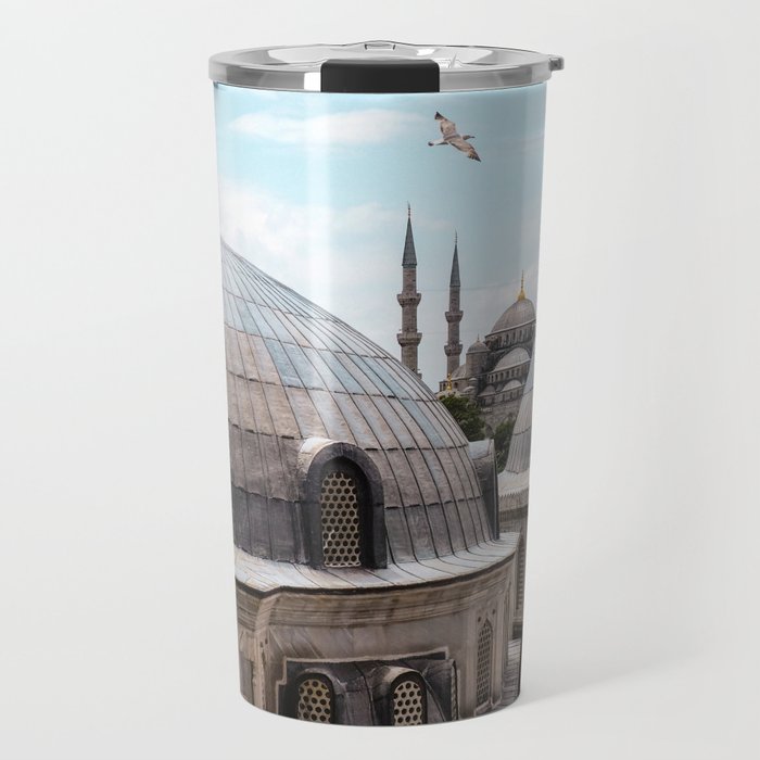 Istanbul's Blue Mosque Travel Mug