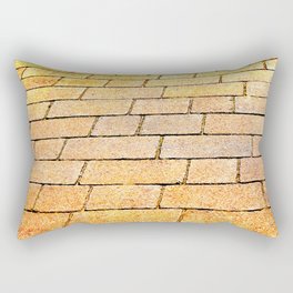 Yellow brick road Rectangular Pillow