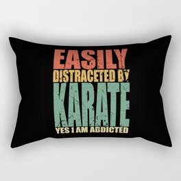 Karate Saying funny Rectangular Pillow