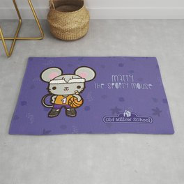 Matty the Sporty Mouse Rug