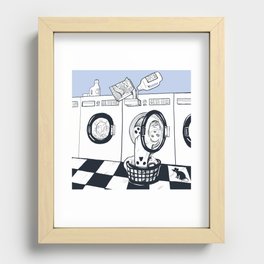 Laundry Day Recessed Framed Print