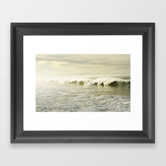 Pismo Waves Framed Art Print