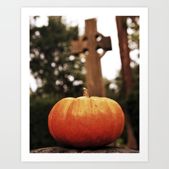 October spirit Art Print