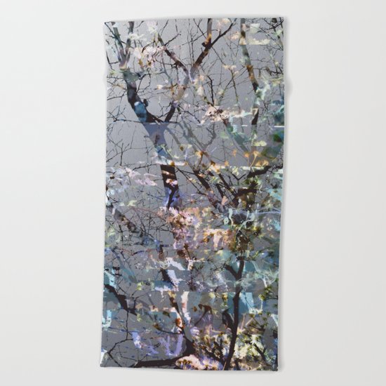 Winter Melody Beach Towel