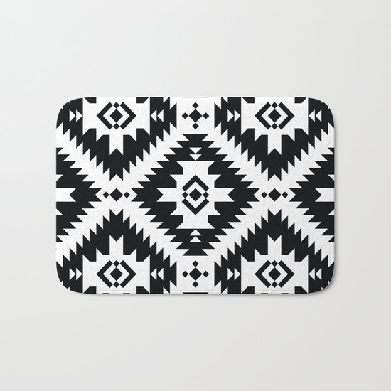 NavNa BW Bath Mat