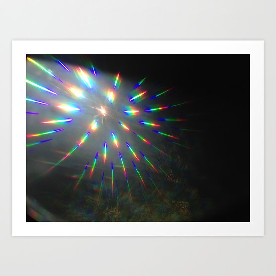 light lines Art Print