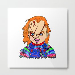 Chucky Metal Print