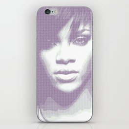 Rihanna - Engraving iPhone Skin