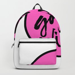 Good vibes only Backpack | Ink, Fun, Cute, Typography, Goodvibesonly, Goodvibes, Pink, Pretty, Quotes, Girly 