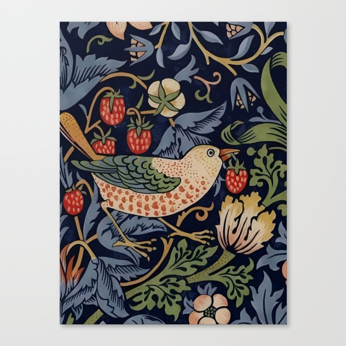William Morris - Strawberry Thief  Canvas Print