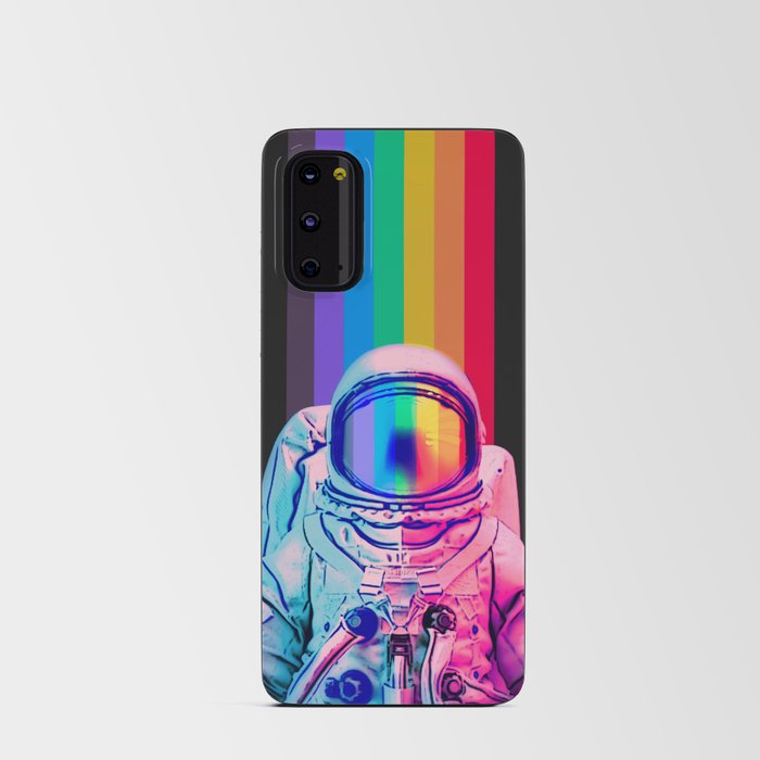 Astronaut on the Rainbow Android Card Case